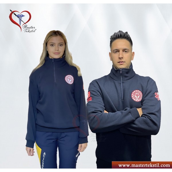 112 ACİL SAĞLIK SWEAT LACİVERT
