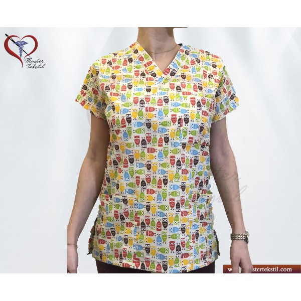 Baykuş Desenli Forma