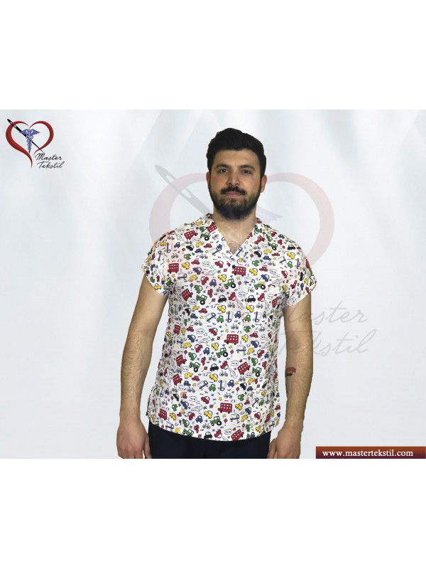 Araba Desenli Forma&hellip;