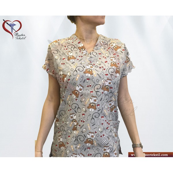 Ayıcık Desenli Forma