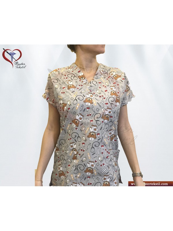 Ayıcık Desenli Forma&hellip;