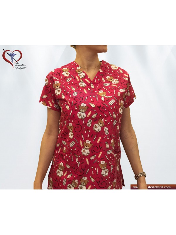 Ayıcık Desenli Forma&hellip;