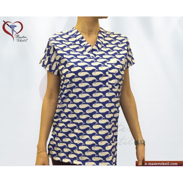 Balina Desenli Forma