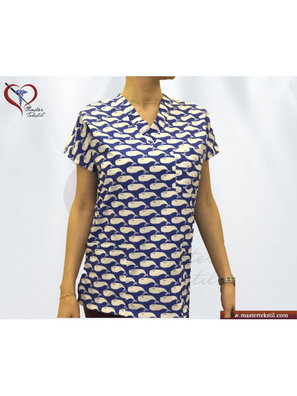 Balina Desenli Forma&hellip;