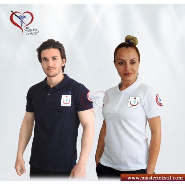 112 Acil Kısa Kol Polo Yaka Tshirt 112 Acil Kısa Kol Polo Yaka Tshirt