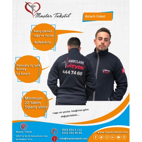 Özel sipariş polar ceket…