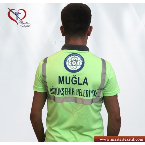 Yüksek Görünüme Sahip Tshirt reflektörlü…