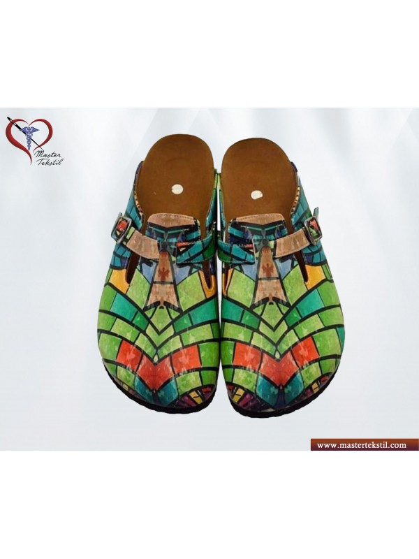 Renkli Desenli Sabo Terlik&hellip;