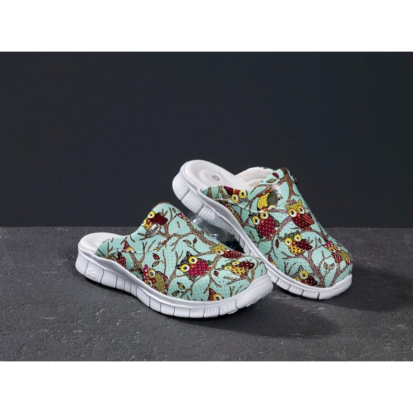 Baykuş Desenli Ultra Hafif Sabo Terlik