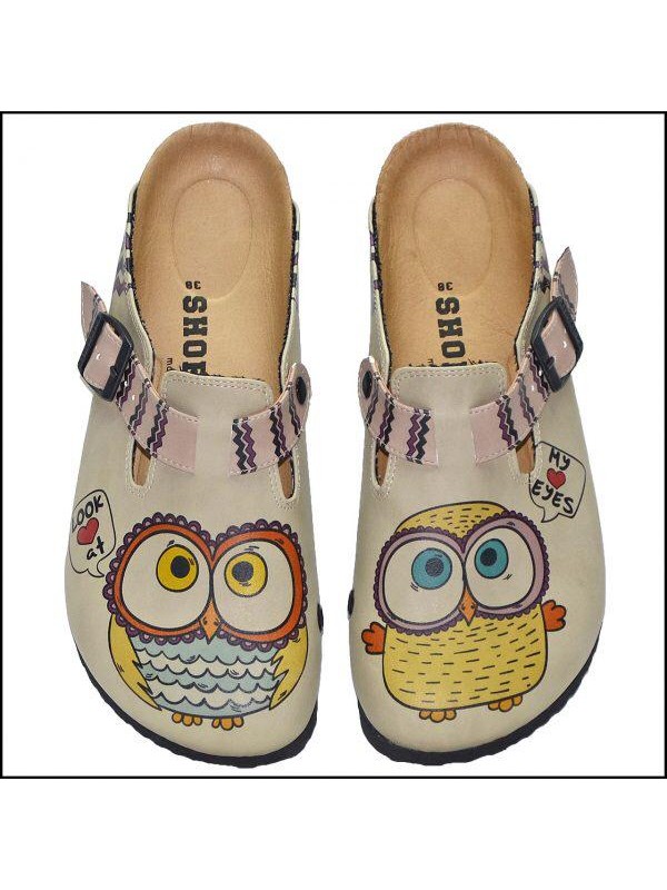 Baykuş Desenli Sabo Terlik&hellip;