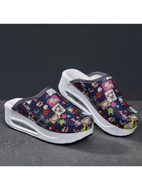 Figürlü Lacivert Airmax Sabo Terlik&hellip;