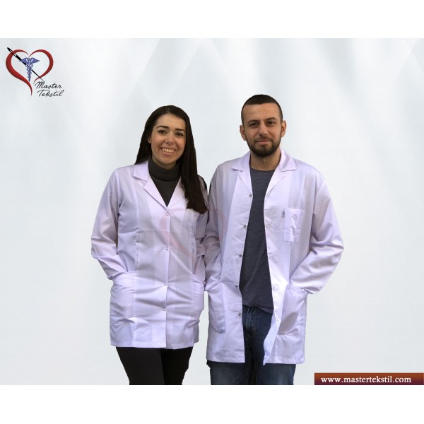 Kısa Boy Uzun Kollu Önlük